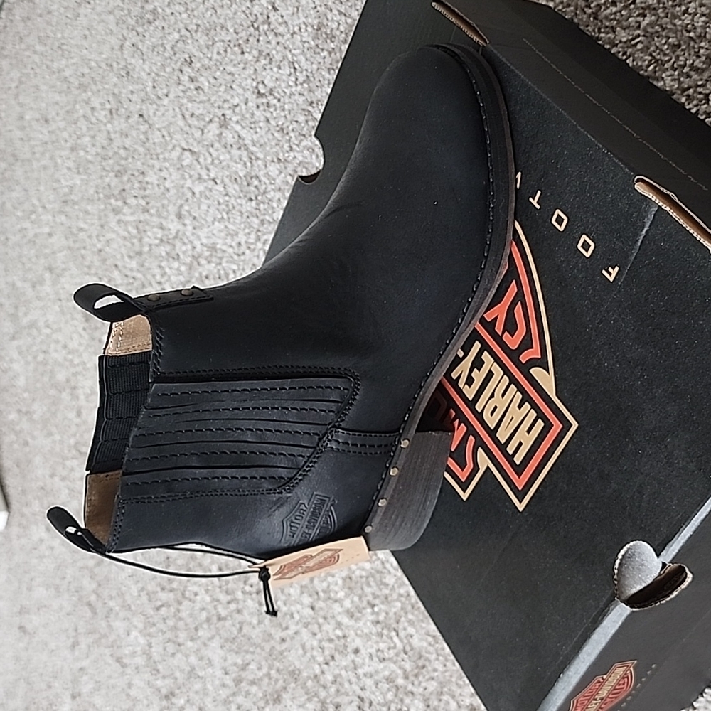 Harley Davidson Brittany black boot